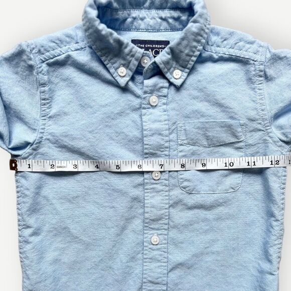 BUNDLE OF 2 Boy’s Kid’s Children’s Place Long Sleeve Button Down Shirts. 4. 4T. - Picture 8 of 11